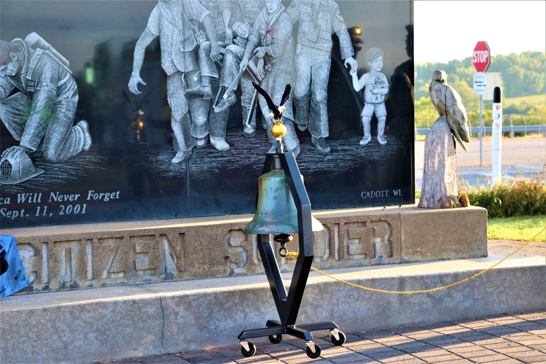9/11 Tribute at the Citizen Soldier Monument in Cadott